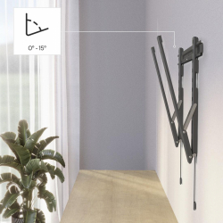 Стенна стойка за TV Hama TILT "Ultraslim", 229 см (90"), 220846                          