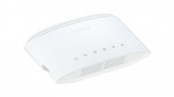 Суич D-Link DGS-1005D/E, 5 портов, 10/100/1000, Gigabit, Desktop