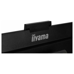 Монитор IIYAMA XUB2490HSUH-B2, 23.8" IPS panel, AG, 16:9, FHD 1920x1080, 1300:1, 250cd/m2, 4ms, Adaptive Sync, Flicker free, Blue light reducer, 5MP Webcam, HDMI, DP, 3x USB, Audio out, HAS, Swivel, Tilt, Pivot, VESA 100, Black