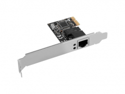 Lanberg network interface card PCI-express gigabit ethernet RTL8111C low profile                          