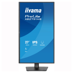 Монитор IIYAMA XB2791HS-B1, 27 inch, IPS panel, AG, FHD 1920x1080, 350cd/m2, 1500:1, 120Hz, 1ms, Blue light reducer, Flicker free, HDMI, DP, Audio out, Speakers, HAS, Swivel, Tilt, Pivot, VESA, Energy class C, Black