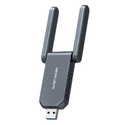 Безжичен USB адаптер с висок коефициент на усилване Mercusys MA37BEH BE6500 Wi-Fi 7