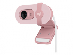 LOGITECH Brio 100 Full HD Webcam - ROSE - USB