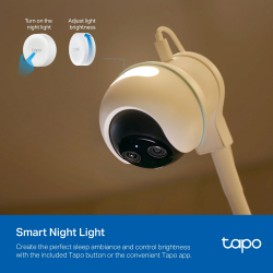Интелигентна бебефон камера с двойна леща TP-Link Tapo C840