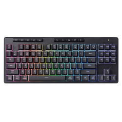 Геймърска клавиатура Redragon Shiva TKL K516-RGB с RGB осветление - черна