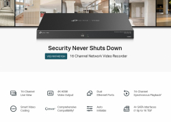 16-канален NVR TP-Link  VIGI NVR4016H