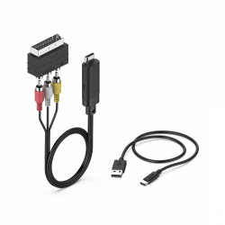 HAMA Конвертор AV, Scart/Cinch към HDMI HAMA Конвертор AV, Scart/Cinch към HDMI