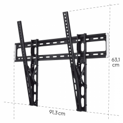 Стенна стойка за TV Hama, 254 см (100") до 75 кг, 220818