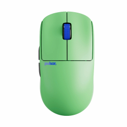 Pulsar професионална геймърска мишка Wireless Gaming Mouse X2 CrazyLight Aqua Zest 8K