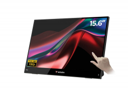 Монитор Verbatim Portable 15.6" Touch LIGHT