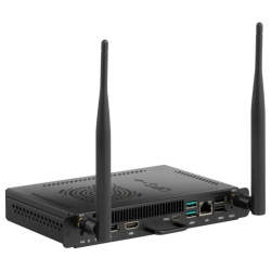 Компютър ViewSonic VPCF5-S55-G1-2A, Slot-in 80-pin OPS PC, Intel I5-12450H OR I5 -1235U OR I5 1240P, 16 GB DDR4 RAM, 512GB M.2 PCIE SSD, WiFi6/Bluetooth 5.2, Intel Iris Xe Graphics (8K@@30Hz), HDMI, RJ45, USB-HUB, 19V/4.74A, preloaded UEFI Shell, Black