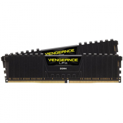 CORSAIR DDR4 3600MHz 32GB 2x288 DIMM Unbuffered 18-22-22-42 Vengeance LPX black Heat spreader 1.35V XMP 2.0 for AMD Ryzen