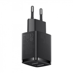 Зарядно устройство Baseus, 2x USB, 10,5 W CCXJ010201 - черно