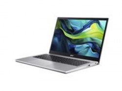 Лаптоп Acer Aspire Go 15, AG15-42P-R493, AMD Ryzen 7 5825U,(up to 4.30GHz, 16MB), 15.6" FHD (1920x1080) IPS SlimBezel LCD, 1*16GB DDR4 3200MHz (1 slot free), 512GB PCIe NVMe SSD, AMD Radeon, HD Cam, WiFi, BT 5.2, Kbd, No OS, Pure Silver
