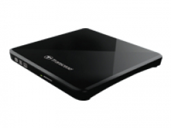 Transcend 8X DVD±RW, Slim Type, USB 2.0 (Black), 13.9mm Thickness