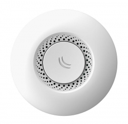 Безжичен Access Point MikroTik RBcAP2nD, за таван, 64MB RAM, 1xLAN 10/100, 2.4Ghz 802.11b/g/n, 2x int.antenna 2Dbi, RouterOS                          