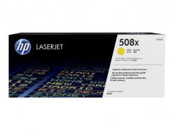 HP 508X High Yield Yellow Original LaserJet Toner Cartridge (CF362X)