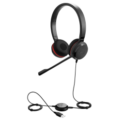 Слушалки Jabra EVOLVE 30 II стерео слушалки, MS, NC, USB & 3.5мм жак 5399-823-309
