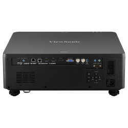 Проектор ViewSonic LS950WU, Laser DLP technology, Installation, 1920x1200 (WUXGA), 7100AL, 0.67" DMD chip, 3M:1, Optical Zoom 1.6, Throw Distance 1.33-13.06m, 2x HDMI, BNC, HDBaseT, HDMI Out, 3D SYNC Out, RS232, LAN, Audio In/Out, 12V Trigger, Speakers, 360° projection, Black