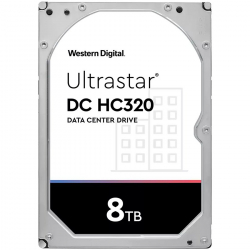 Western Digital Ultrastar 8TB ( 3.5", 256MB, 7200 RPM, SATA 6Gb/s, 512N SE )