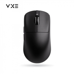 VXE професионална геймърска мишка Wireless Gaming Mouse Dragonfly R1 Pro Max 1K (4K compatible) - Kailh White Blade Switches, Black