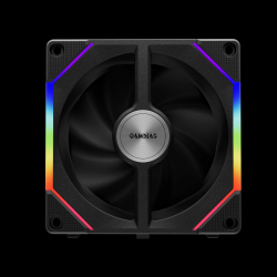 Gamdias Комплект вентилатори Fan Pack 3-in-1 3x120mm - AEOLUS P2-1203, Swappable Fan Blades (Reverse Fan Blades Included), Daisy-Chain, Infinity Mirror, A-RGB