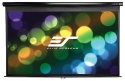 Elite Screen M92UWH Manual, 92" (16:9), 203.7 x 114.6 cm, Black                          