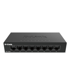 D-Link 8-Port Gigabit Ethernet Metal Housing Unmanaged Switch                          