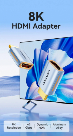 Vention Адаптер Adapter HDMI M / HDMI F - AIVH0                          