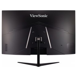Монитор ViewSonic VX3218-PC-MHD, 31.5" Gaming monitor, FHD 1920 x 1080, Curved, MVA Panel LED, 1ms, 180Hz, 300 nits, 2x HDMI, DisplayPort, Speakers, Black