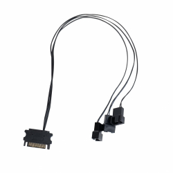 Вентилатори 3бр Lian Li UNI FAN SL Wireless LCD ARGB PWM - 120 mm Черен