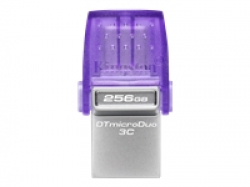 KINGSTON 256GB DataTraveler microDuo 3C 200MB/s dual USB-A + USB-C
