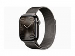 Смартчасовник APPLE Watch S10 Cellular 42mm Slate Titanium Case with Slate Milanese Loop