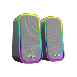 Marvo Тонколони Gaming Speakers 2.0 6W Havoc 20 Grey - MARVO-SG-285-GY                          