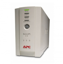 APC Back-UPS CS 350VA, USB or serial connectivity                          