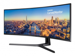 Монитор SAMSUNG LC49J890DKRXEN 49inch Curved VA LED FHD 3840x1080 32:9 144Hz 1ms DP/HDMI/USB Type C USB hub 3port VESA Speaker