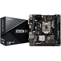 ASROCK X370-HDV AMD AM4 2xDDR4, 1xPCIe x16, 1xPCIe x1, HDMI, DVI-D, D-Sub, 7.1  Audio, 4 SATA3, 1 Ultra M.2 (PCIe Gen3 x4 & SATA3) 6 x USB 3.1 Gen1 (2 Front, 4 Rear), GLAN, 1xLPT (Header), 1xCOM (Header), Micro ATX