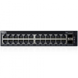 Dell Networking X1026 Smart Web Managed Switch, 24x 1GbE and 2x 1GbE SFP ports                          