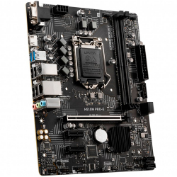 MSI H510M PRO-E, mATX, Socket 1200, Dual Channel DDR4 3200(MAX)MHz, 1x PCIe x16 slot, 1x VGA, 1x HDMI, 2x USB 3.2 Gen 1, 4x USB 2.0, 7.1 HD Audio, 1Gbps LAN, 3Y