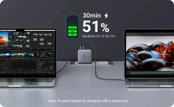 Ugreen универсално зарядно за стена Charger Wall 100W GaN Nexode CD226, 1 x USB-A, 3 x Type-C - 40747