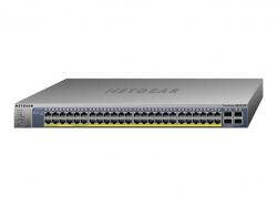NETGEAR 52port GE POE+ Smart Managed Pro Switch W/Cloud Management W/1-Year Of Insight Subscription Gs752Tp