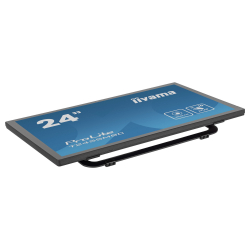 Монитор IIYAMA T2455MSC-B1, 23.8" IPS Panel, Projective Capacitive 10 points touch, 16:9, 1920x1080, 5ms, 350cd/m2, 1000:1, Anti-Fingerprint, 7H, Palm rejection, Webcam and Microphone, Blue light reducer, Flicker free, HDMI, DisplayPort, 2x USB, Speakers, Tilt, VESA 100, Black