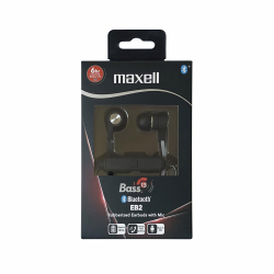 Слушалки с микрофон тапи блутут B13-EB2  BASS 13 черни MAXELL