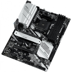 ASROCK Main Board Desktop X570 PRO4 (SAM4,4xDDR4,2xPCI 3.0x16, 2xPCI Ex1,SATA III,2xHyper M.2,USB3.2,GLAN, HDMI,DP) ATX Retail