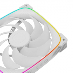 Geometric Future Комплект вентилатори Fan Pack 3-in-1 140 mm - Squama 2503W-14 White