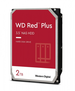 Western Digital Red 2TB Plus ( 3.5", 128MB, 5400 RPM, SATA 6Gb/s )