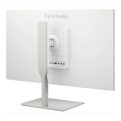 Монитор ViewSonic VP2766-2K-W, 27 inch IPS panel, AG, QHD 2560x1440, 350cd/m2, 1500:1, 120Hz, 5ms, HDR 10, sRGB, EBU, REC709, SMPTE-C, HDMI, USB-C, USB, USB-C out, Speakers, Pantone validated, Factory calibrated, HAS, Swivel, Tilt, Pivot, VESA, White