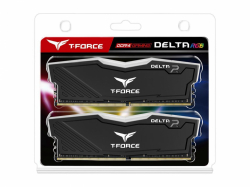 Памет Team Group T-Force Delta RGB Black DDR4 16GB (2x8GB) 3600MHz 1.35V                          
