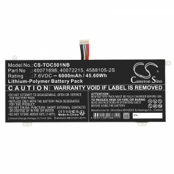Батерия  за лаптоп TOSHIBA Dynabook Satellite Pro C40-G-11G LiIPo 7,6V 6000mAh CAMERON SINO
