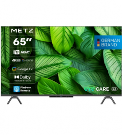 METZ Телевизор 65" UHD LED SMART TV, 4K, Google TV, Frameless